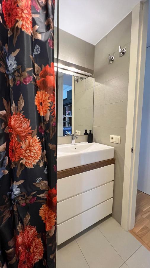 Atico De Diseno Con Terraza En El Centro De Olot Apartman Kültér fotó